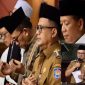 Foto: Pj Walikota Bekasi Raden Gani Muhamad Saat Hadiri Ratiban Pelepasan 114 PNS Pemkot Bekasi ke Tanah Suci