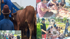 Warga RT 01 RW 024 Villa Gading Harapan (VGH) Gelar Pemotongan Hewan Qurban