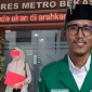 Foto: Agus Budiono Bersama Ketua PAC GP Ansor Kebalen, Safaruddin Bi'in Saat Mendampingi HP di Polres Metro Kabupaten Bekasi