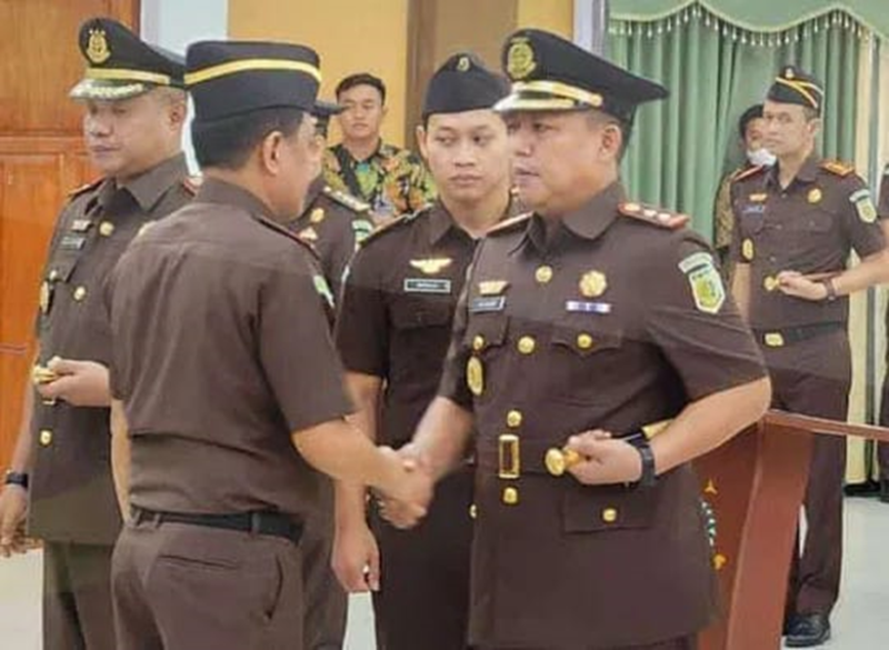 Agus Alam Kausal Resmi Pimpinan Kejari Kepulauan Yapen