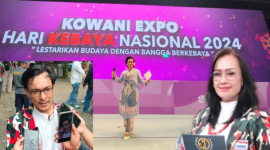 Foto: Sekretaris LMP Kota Bekasi, Hasan Basri & Pengurus Srikandi, Erica Damayanti