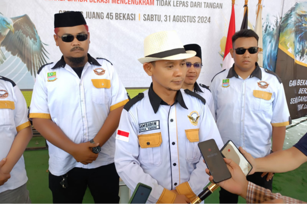 Foto: Ketua Umum LSM Garda Bekasi, Samsudin