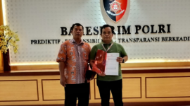 AMPUH, Hadi Susandra Lubis Saat di Bareskrim Polri