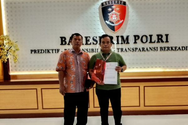 AMPUH, Hadi Susandra Lubis Saat di Bareskrim Polri