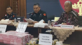 Konferensi Pers Kejagung Kasus Tiga Hakim Agung