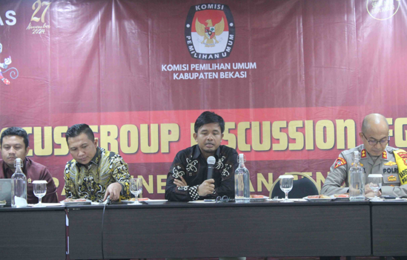 Foto: Ketua KPU Kabupaten Bekasi, Ali Rido 