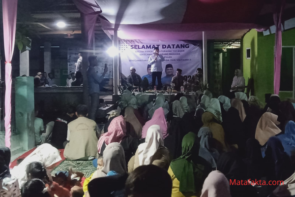 Foto: Acara Sosialisasi Paslon Nomor Urut )2 BN. Holik