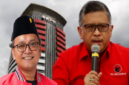 Foto: Jubir DPP PDIP, Guntur Romli & Sekjen DPP PDIP, Hasto Kristiyanto