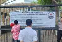 Foto: Hamas Indonesia Saat Gelar Aksi di Depan Kejaksaan Agung RI