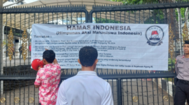 Foto: Hamas Indonesia Saat Gelar Aksi di Depan Kejaksaan Agung RI