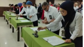 Penandatanganan Pakta Integritas di PN Jakarta Pusat