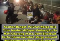 Video Viral Antrian Peserta KIS di Kabupaten Bekasi