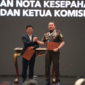 Foto: Ketua Komjak RI, Puyono Suwardi & Jaksa Agung, ST. Burhanuddin