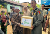 Lanud Sultan Hasanuddin Berikan Bantuan Sembako