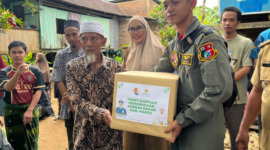 Lanud Sultan Hasanuddin Berikan Bantuan Sembako