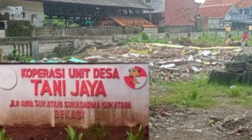 Foto: Lokasi Lahan Bangunan KUD Tani Jaya