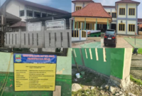 Foto: Pagar SDN 04 Desa Sumberjaya, Kantor Kelurahan Kebalen dan Pagar SDN 05 Cipayung, Kabupaten Bekasi 