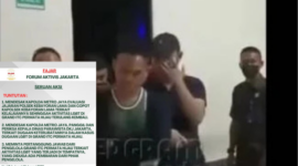 Foto: Suasana Saat Pembubaran Paksa Acara