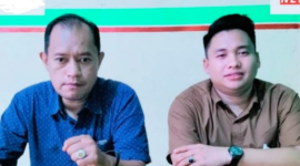 Kordinator LAKSI, Azmi Hidzaqi (Kiri)
