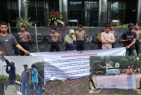 BARAK NUSANTARA Saat Aksi di Gedung KPK Jakarta