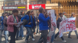 Aksi Demo Mahasiswa PMII Kabupaten Bekasi