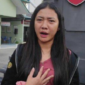 Foto: Eva Meliani Pasaribu (Anak Almarhum Wartawan Tribrata TV, Rico Sempurna Pasaribu)