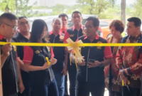Foto: Phiorucci Palangkaraya Saat Potong Pita Peresmian Quotient Grup di Sentul Bogor