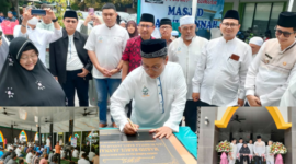 Warga Ruko SNK Resmikan Masjid Babul Jannah