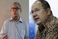 Foto: Pakar Hukum, Abdul Fickar Hadjar (Kiri) & Boss KSP Indosurya, Henry Surya (Kanan)