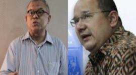 Foto: Pakar Hukum, Abdul Fickar Hadjar (Kiri) & Boss KSP Indosurya, Henry Surya (Kanan)