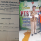 Foto: Ketua FKMPB, Eko Setiawan Usai Masuki Laporan ke Kejaksaan Negeri Kabupaten Bekasi, Jawa Barat
