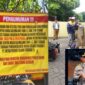 Saat Penutupan Akses Keluar Masuk Warga Kawasan RSNK