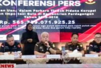 Konferensi Pers Kejagung RI