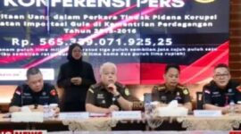 Konferensi Pers Kejagung RI