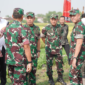 Pangdam V Brawijaya, Mayjen TNI Rudy Saladin, MA, bersama Menteri Pertanian, Andi Amran Sulaiman 