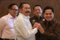 Foto: Pertemuan Jaksa Agung ST. Burhanuddin Dengan Menteri BUMN, Erick Thohir