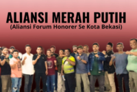 Aliansi Merah Putih (AMP) Gabung Honorer se- Kota Bekasi  