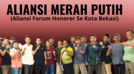 Aliansi Merah Putih (AMP) Gabung Honorer se- Kota Bekasi  