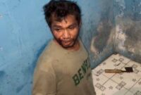 Foto: Pelaku Riki Rikardo Rawar alias Denis
