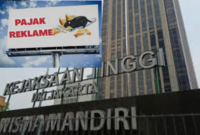 Foto: Kantor Kejati Jakarta dan Ilustrasi Reklame