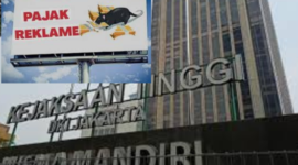 Foto: Kantor Kejati Jakarta dan Ilustrasi Reklame