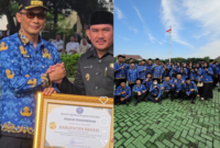 Bupati Bekasi Ade Kuswara Kunang Terima Penghargaan BKN
