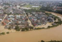 Penampakan Banjir Wilayah Kota Bekasi