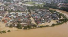Penampakan Banjir Wilayah Kota Bekasi