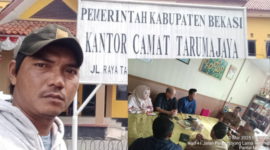 Foto: Ketua KSM LSM GMBI, Babelan, Kabupaten Bekasi, Rosul