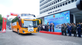 Mudik Gratis Keluarga Besar TNI