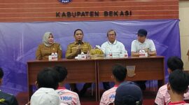 Atlet Sepak Bola U-15 Kabupaten Bekasi