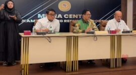 Juru Bicara MA, Prof. Yanto Dalam Konferensi Pers 
