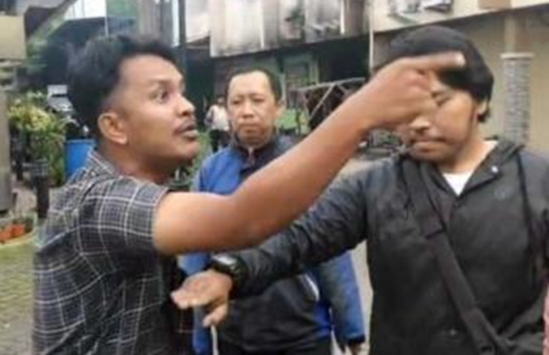 Foto: Robby Tanjung (Pelaku Pengintimidasi Wartawan di Bekasi)