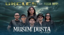 Single perdana “Musim Dusta” yang dirilis oleh Uncles Band